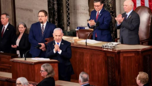 Abd'de Utanç Gecesi Katil Netanyahu ayakta alkışlandı