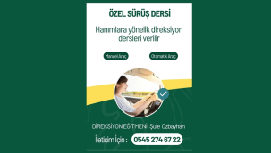 Batman'da Bayanlara Özel Direksiyon Dersleri