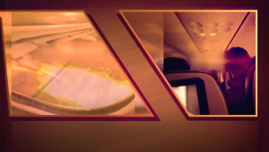 Havada panik anları: Tavşanın girdiği yolcu uçağının motoru alev aldı