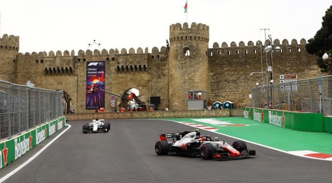 Formula 1'de sıradaki durak Azerbaycan