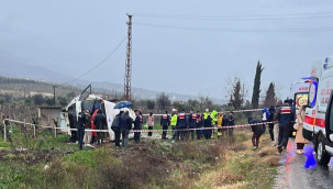 Mesaiye giden memurlar üzüm bağına uçtu; 25 yaralı