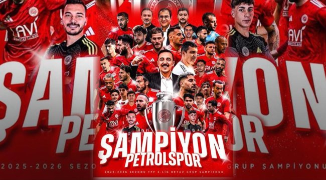 Batman Petrolspor Şampiyon Olarak 1. Lige Yükseldi