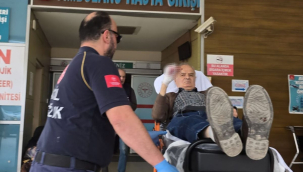 Bıçkı makinesine elini kaptıran iş yeri sahibinin parmağı koptu