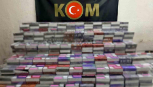 Mardin'de 12 bin 780 paket elektronik sigara kiti ele geçirildi