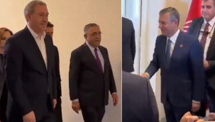 TBMM'de Özgür Özel'e ilk ziyaret DEM Parti'den