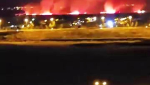Diyarbakır’da korkutan yangın