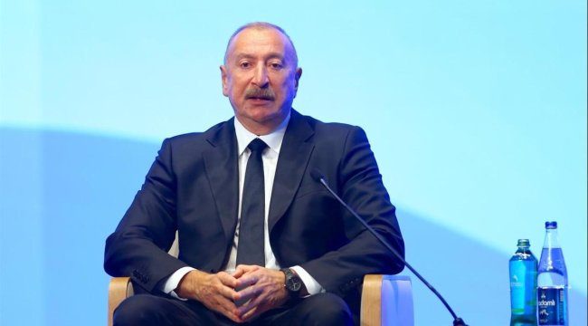 Aliyev'den tuhaf açıklama 