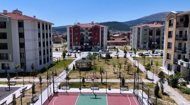 Bakan Kurum Kütahya'dan kentsel dönüşüm görüntüleri paylaştı: 